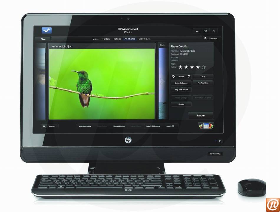BZ006AA - Desktop-PC All-in-One Omni HP 200-5330br Intel Core i5-650 (3.30GHz) 4GB 750GB 21.5" Blu-ray Windows 7 Home Premium 64 Wi-Fi N ATI Radeon HD 55770 1GB Full HD